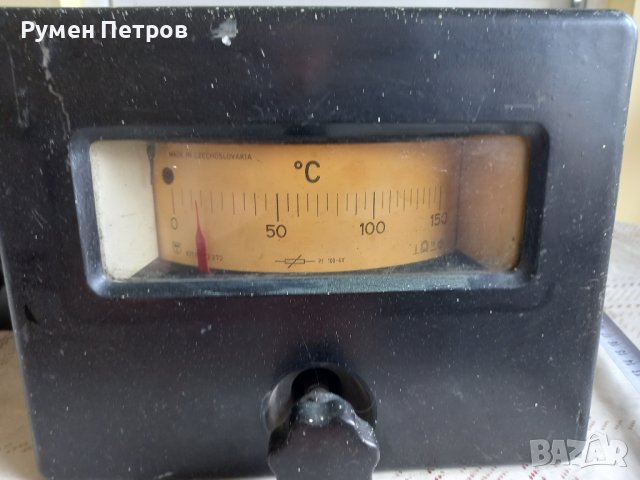 Промишлени термометри, Чехословакия., снимка 3 - Антикварни и старинни предмети - 41773196