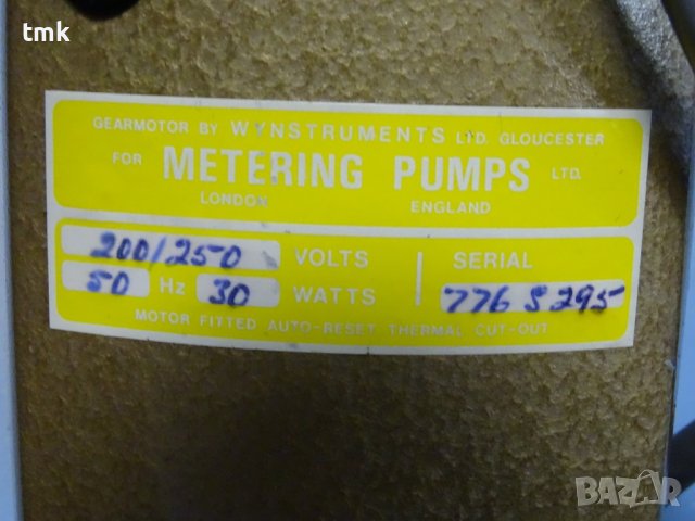Дозираща помпа MPL HiFlow Metering Pump 220V, 50Hz, снимка 8 - Водни помпи - 40528146