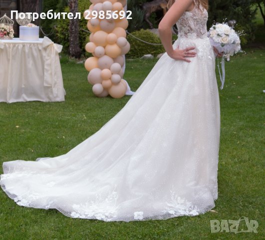 Булчинска рокля LUCE SPOSA "Brenda"  , снимка 3 - Сватбени рокли - 40740058