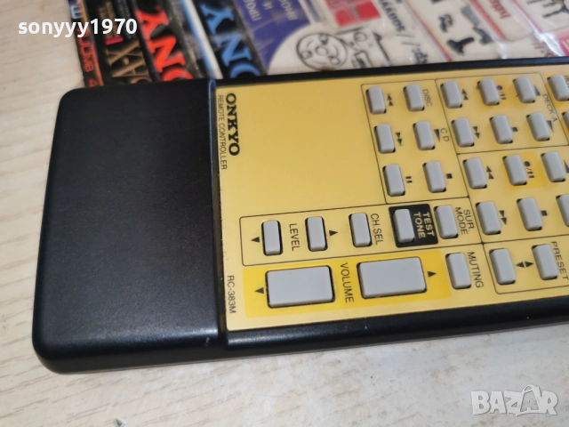 ONKYO RC-383M LEARN REMOTE CONTROL-ВНОС SWISS 1412251630, снимка 16 - Ресийвъри, усилватели, смесителни пултове - 52791628