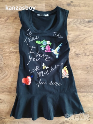 MOSCHINO - страхотна рокля размер 38/М, снимка 5 - Рокли - 51701317