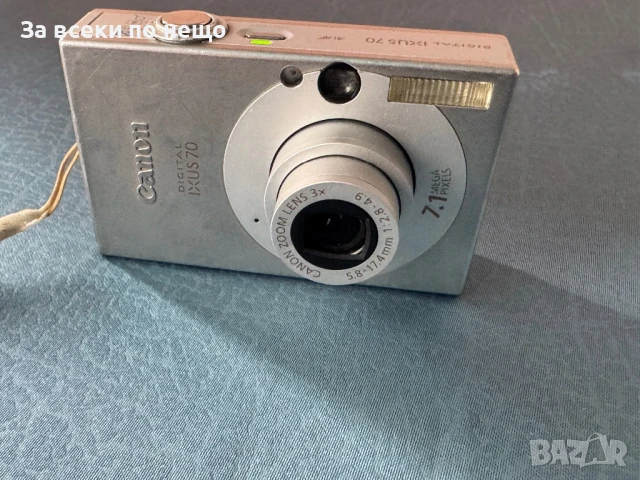 Цифров фотоапарат CANON IXUS 70 , Made in Japan, снимка 15 - Фотоапарати - 50534735