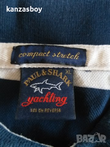 paul and shark - страхотна мъжка тениска XL, снимка 2 - Тениски - 41868343