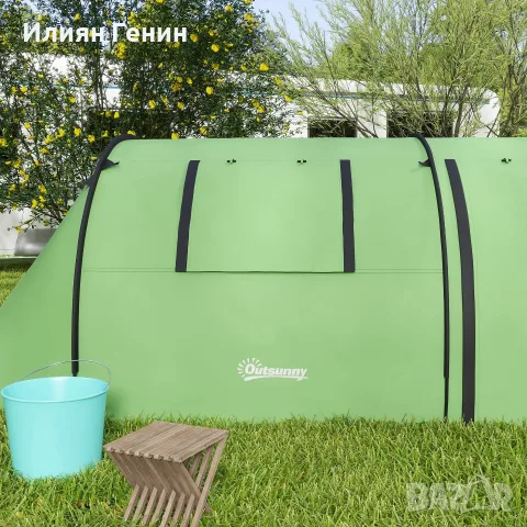 Къмпинг палатка Outsunny за 3-4 души, снимка 9 - Палатки - 56229833