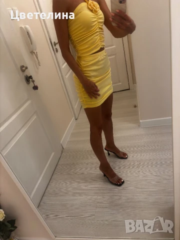 Летен сет топ и пола , снимка 2 - Комплекти - 51267532