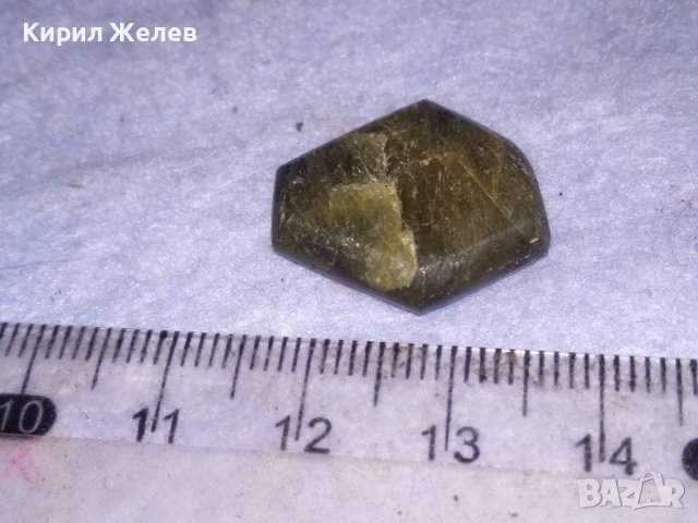 СТАР РЪЧНО ФАСЕТИРАН и ШЛИФОВАН РЯДЪК ПОЛУСКЪПОЦЕНЕН КАМЪК 31214, снимка 11 - Други - 41638536