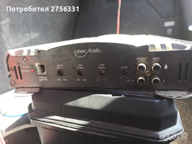 Бас каса 12 Pioneer усилвател Mac audio mpx mono , снимка 4 - Ресийвъри, усилватели, смесителни пултове - 48591464