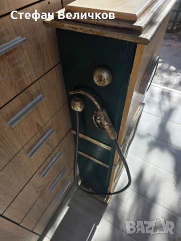 ⛽ Ретро шкафче „Gasoline Pump“ – стил, който грабва!, снимка 5 - Шкафове - 52693824