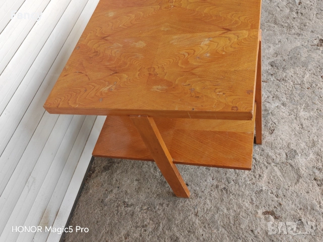 Стара масичка 63/63 см, снимка 9 - Антикварни и старинни предмети - 53526717