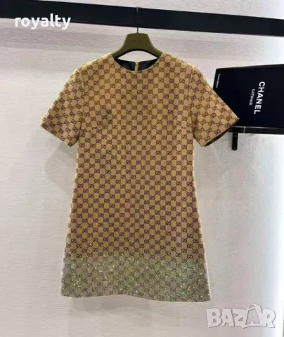 Gucci стилна дамска рокля , снимка 4 - Рокли - 50370256