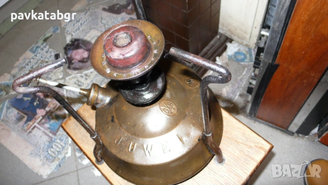 Петромакс комплект котлон с лампа, снимка 4 - Антикварни и старинни предмети - 53431343
