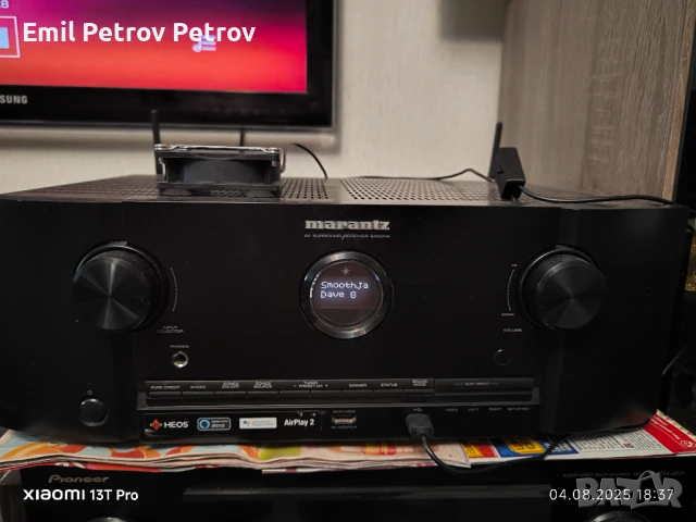 Промо 🌟 🌟 🌟 Marantz SR 5014 7.2 канален ресийвър с Wi-Fi®, Bluetooth®, 4К , Dolby Vision ,Dolby , снимка 5 - Ресийвъри, усилватели, смесителни пултове - 51252968