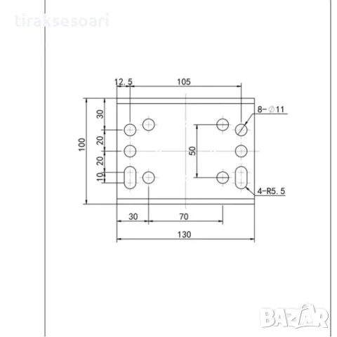 НОВО Маневрено опорно колело за ремарке каравана и платформа до 300 кг, снимка 2 - Аксесоари и консумативи - 49454656