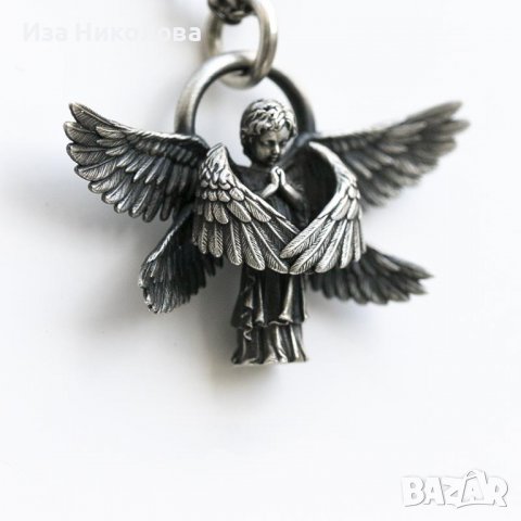 Медальони ангел и херувим, снимка 4 - Колиета, медальони, синджири - 39446837