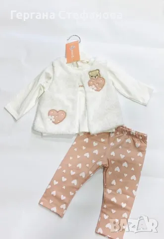 Бебешки сет 3 части Размери-74,80,86 Цена-28 лв, снимка 2 - Комплекти за бебе - 47262776