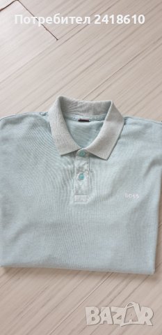 Hugo Boss Peneon Cotton Slim Fit Mens Size 2XL НОВО! ОРИГИНАЛНА Тениска!, снимка 2 - Тениски - 44498316