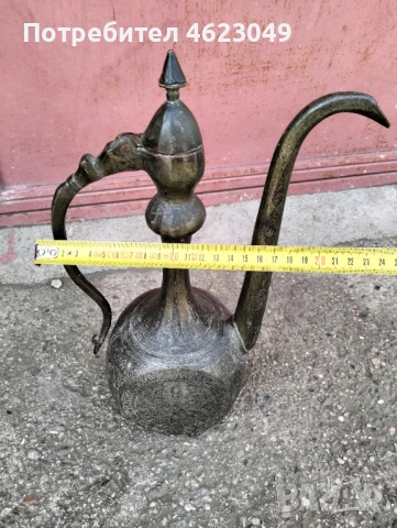 Стар ибрик, снимка 3 - Антикварни и старинни предмети - 53759308