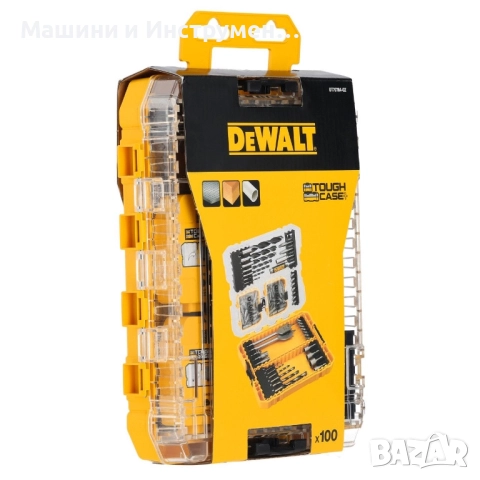 Комплект битове и свредла DeWALT DT70784 100 части 📌📌ЦЕНА - 62лв  Комплект битове и свредла Dewalt, снимка 5 - Други инструменти - 52379758