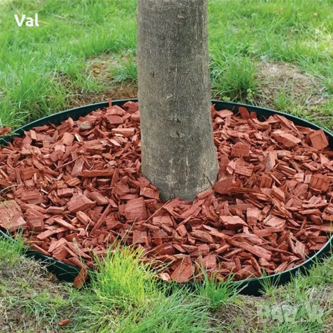 Комплект гъвкав градински бордюр 20м с 60 фиксиращи щифта, Височина 4см, Черен , снимка 2 - Други - 53796587