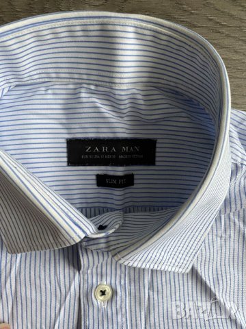 Риза на райе Zara, снимка 3 - Ризи - 33821412