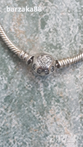 Посребрена Гривна Пандора, снимка 4 - Гривни - 53794355