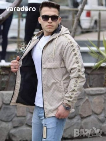 Мъжки акета ветровки Versace, снимка 4 - Спортни дрехи, екипи - 35872184