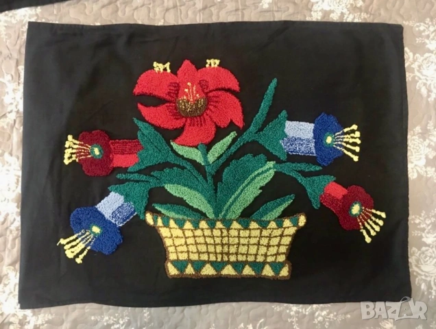 Арт калъфка ръчно везана, снимка 5 - Декорация за дома - 53069000