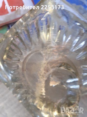 Съветска стъклена птица с ъс забележка, снимка 3 - Декорация за дома - 42633577