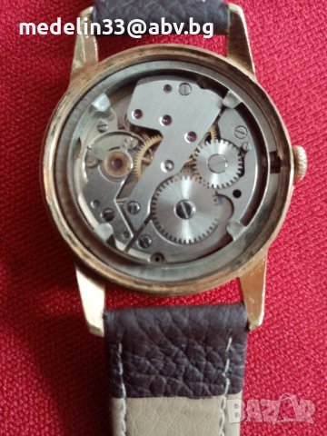 Herma De Lux стар френски механичен часовник, позлатен. , снимка 7 - Антикварни и старинни предмети - 42671265
