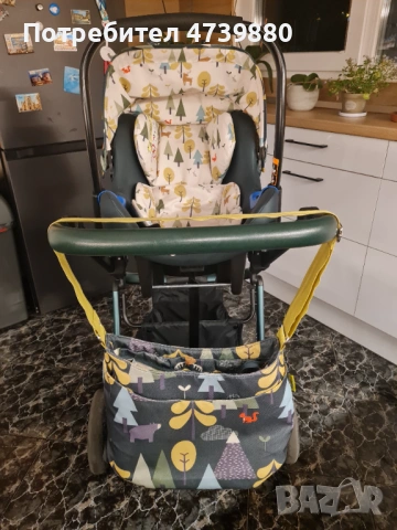 Бебешка количка Cosatto Giggle 3 in 1, снимка 4 - Детски колички - 53499365