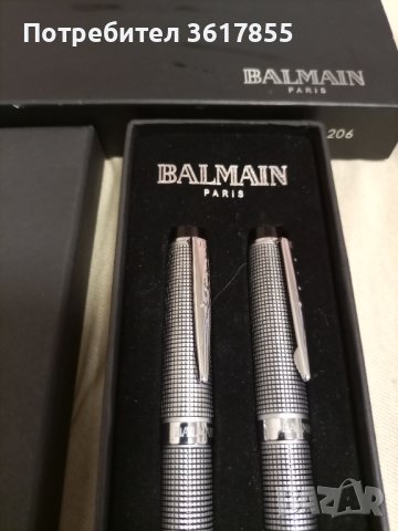 BALMAIN комплект химикалка и писалка PARIS