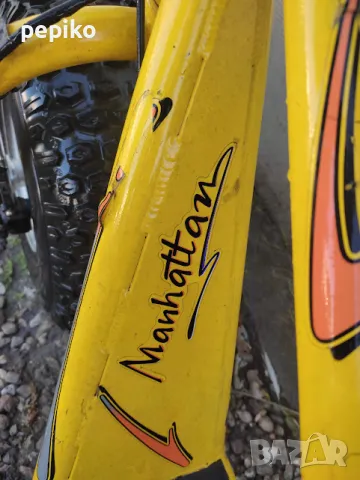 Продавам колела внос от Германия Употребявана алуминиева тротинетка MANHATTAN 20 цола, снимка 9 - Велосипеди - 47885896