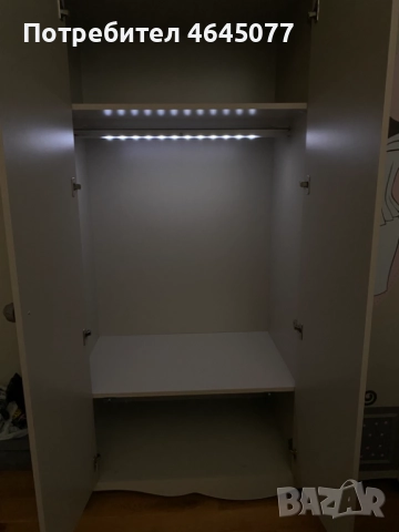 Детски гардероб и  легло, снимка 4 - Мебели за детската стая - 52337510