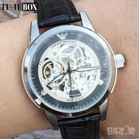 Emporio Armani AR4625 Meccanico. Нов мъжки часовник, снимка 3 - Мъжки - 38774857