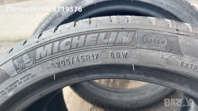 Нови летни гуми 205 45 17 Michelin Primacy 3 4 броя , снимка 3 - Гуми и джанти - 53386006