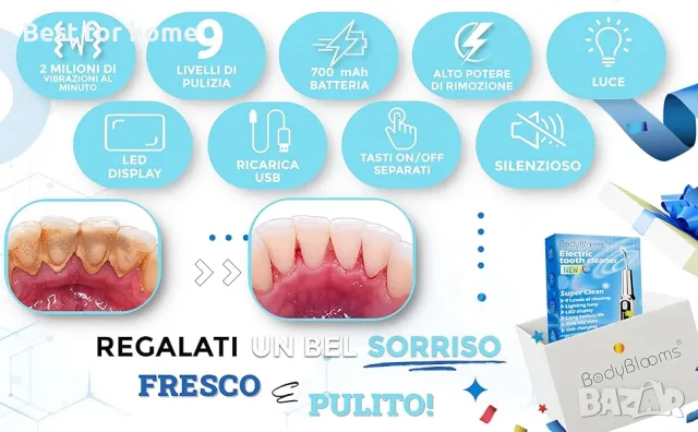 Комплект за почистване на зъбен камък Bodyblooms, снимка 6 - Други - 49963141