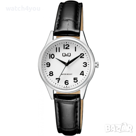 НОВ ДАМСКИ ЧАСОВНИК Q&Q Q57A-001PY С КОЖЕНА КАИШКА - ЯПОНСКИ МЕХАНИЗЪМ.ДАМСКИ ЧАСОВНИЦИ QQ C37A-005P, снимка 3 - Дамски - 44816487