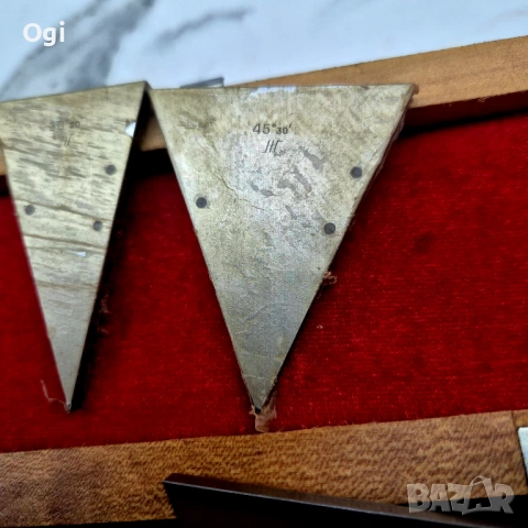 Ъглови мерки прецизни  еталони , снимка 8 - Шублери - 53804637