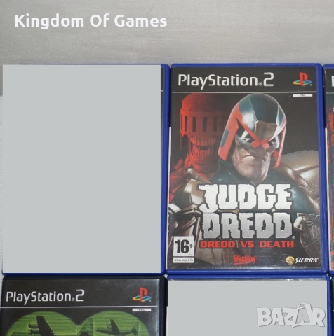 Игри за PS2 Judge Dredd/Die Hard/Black/Beverly Hills Cop/Project Minerva Professional, снимка 2 - Игри за PlayStation - 43650597