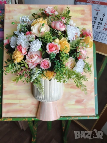 Картина с 3д цветя , снимка 3 - Декорация за дома - 51133991