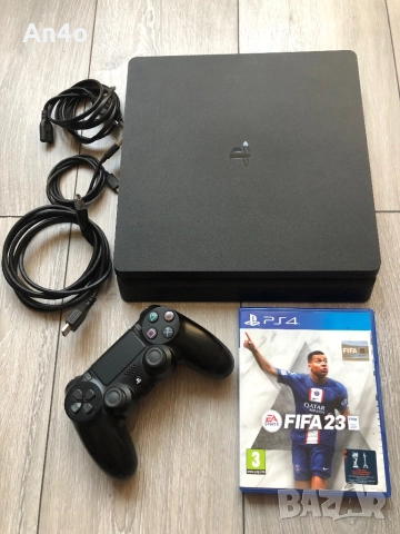 Playstation 4 1ТБ с джойстик и Fifa 23 PS4, снимка 4 - PlayStation конзоли - 52774582
