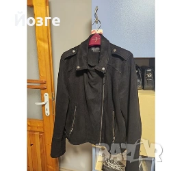 Дамско черно яке LC Waikiki – biker модел