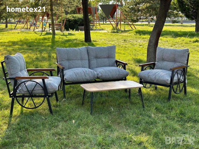 Комплект Градинска мебел и маса 490лв, снимка 2 - Градински мебели, декорация  - 42710941