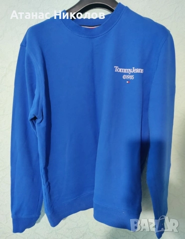 Мъжка блуза Tommy Jeans, снимка 2 - Блузи - 53635585
