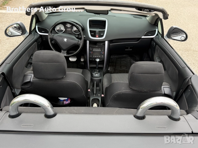 Peugeot 207 CC 1.6 VTi 2009 г. Автоматик, снимка 9 - Автомобили и джипове - 52053752