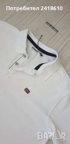 Napapijri Eruggy 2  Pique Cotton  Regular Fit Mens Size 2 - 3XL НОВО! ОРИГИНАЛ! Мъжка Тениска!