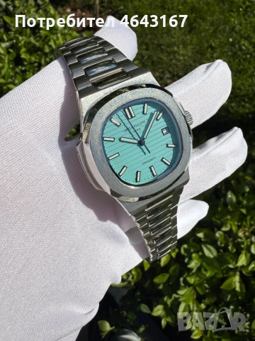 Patek Philippe Nautilus Tiffany, снимка 2 - Мъжки - 52311359