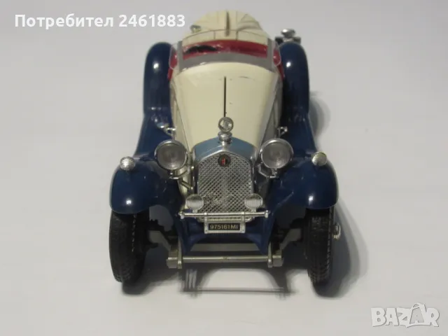 1/18 Bburago Italy Alfa Romeo 2300 Spider 1932 колекционерска метална количка. , снимка 3 - Колекции - 49696849