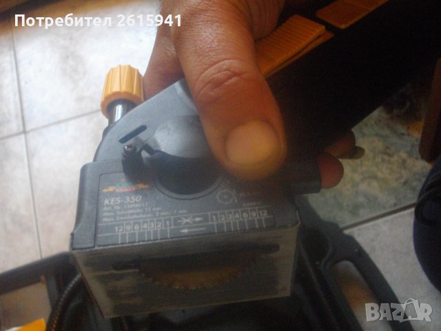 Немски Роторайзер-Ел.Мини Циркуляр За 1 Ръка-Рязане 0-12мм-Диск ф50,8мм-KING CRAFT KES350-Гъвкав Вал, снимка 15 - Други инструменти - 42495720