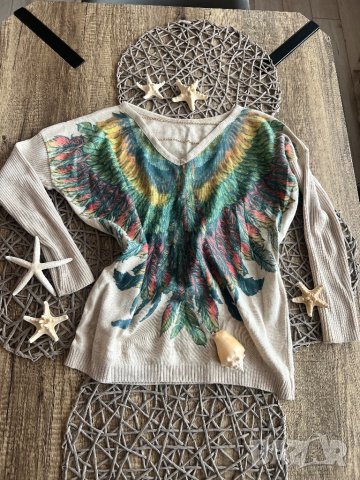 Блуза с акцент